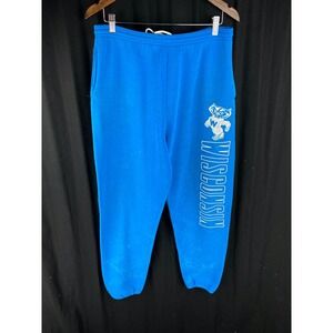 Wisconsin Badgers x Lee Heavyweight Vtg 80s 90s Sweatpants Joggers‎ Spellout